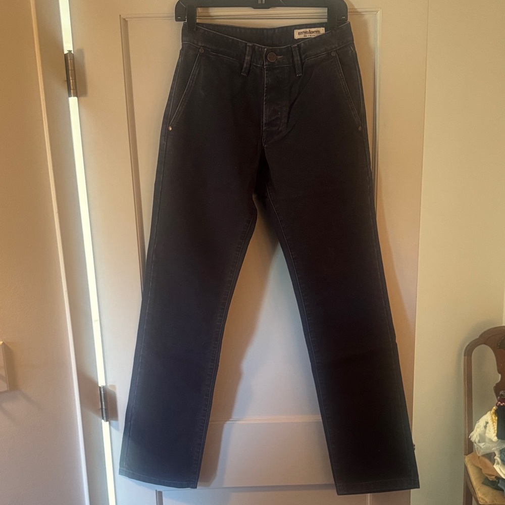 Grown & Sewn Foundation Aged Navy size 29 Cotton Canvas
